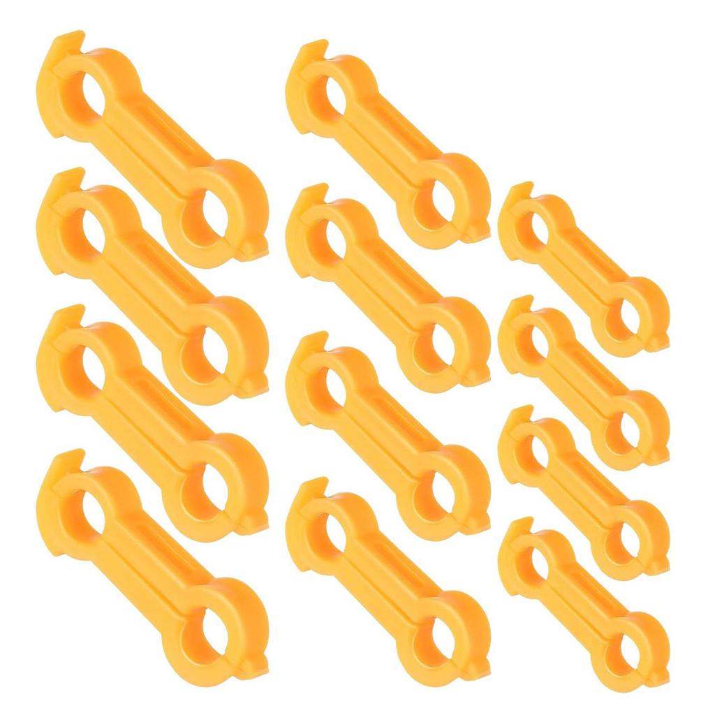 12Pcs Plastic Bird Leg Correctors For Poultry Support And Posture Alignment