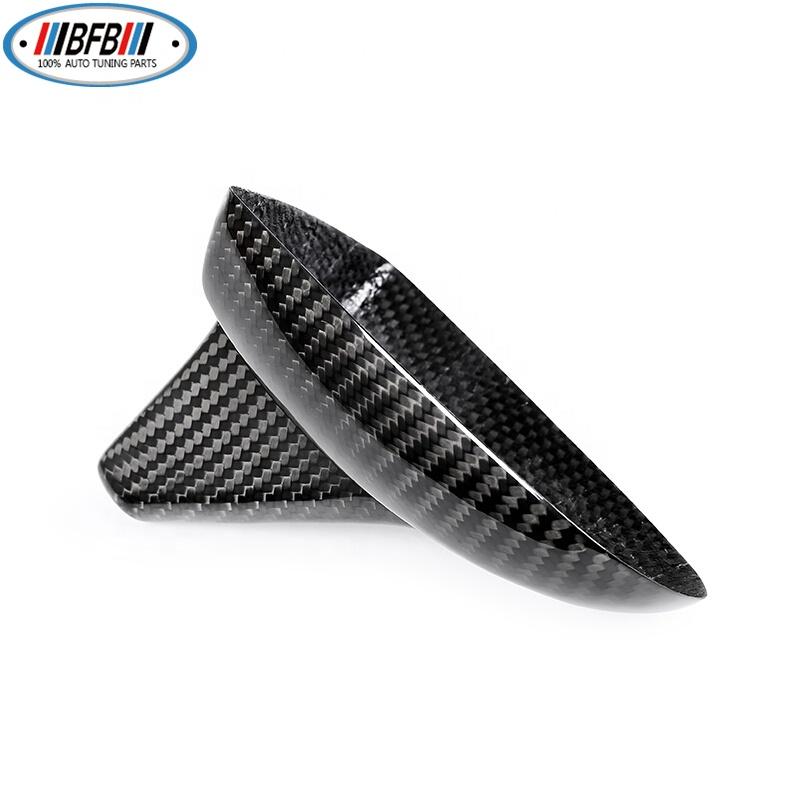 Car Roof Shark Fin Antenna Decorative Aerial Carbon Fiber Roof Antenna for Maserati Levante SUV