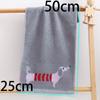 2Pcs Thickened Cotton Face Towel Luxury Children Hand Towel Puppy Jacquard Bath Towel  Bathroom