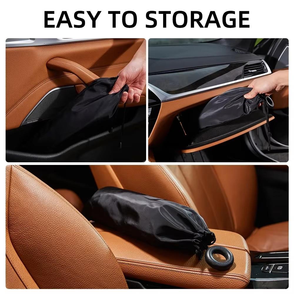 Foldable Portable Car Windshield Sunshade Umbrella Silver Coating UV Protection Heat Insulation Summer Auto Cooling Camping Acce