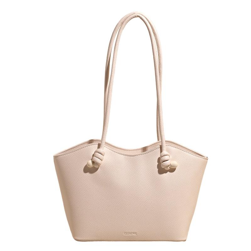 Hand carry versatile bucket bag women's 2025 new fashion texture shoulder bag large capacity casual messenger women's bag