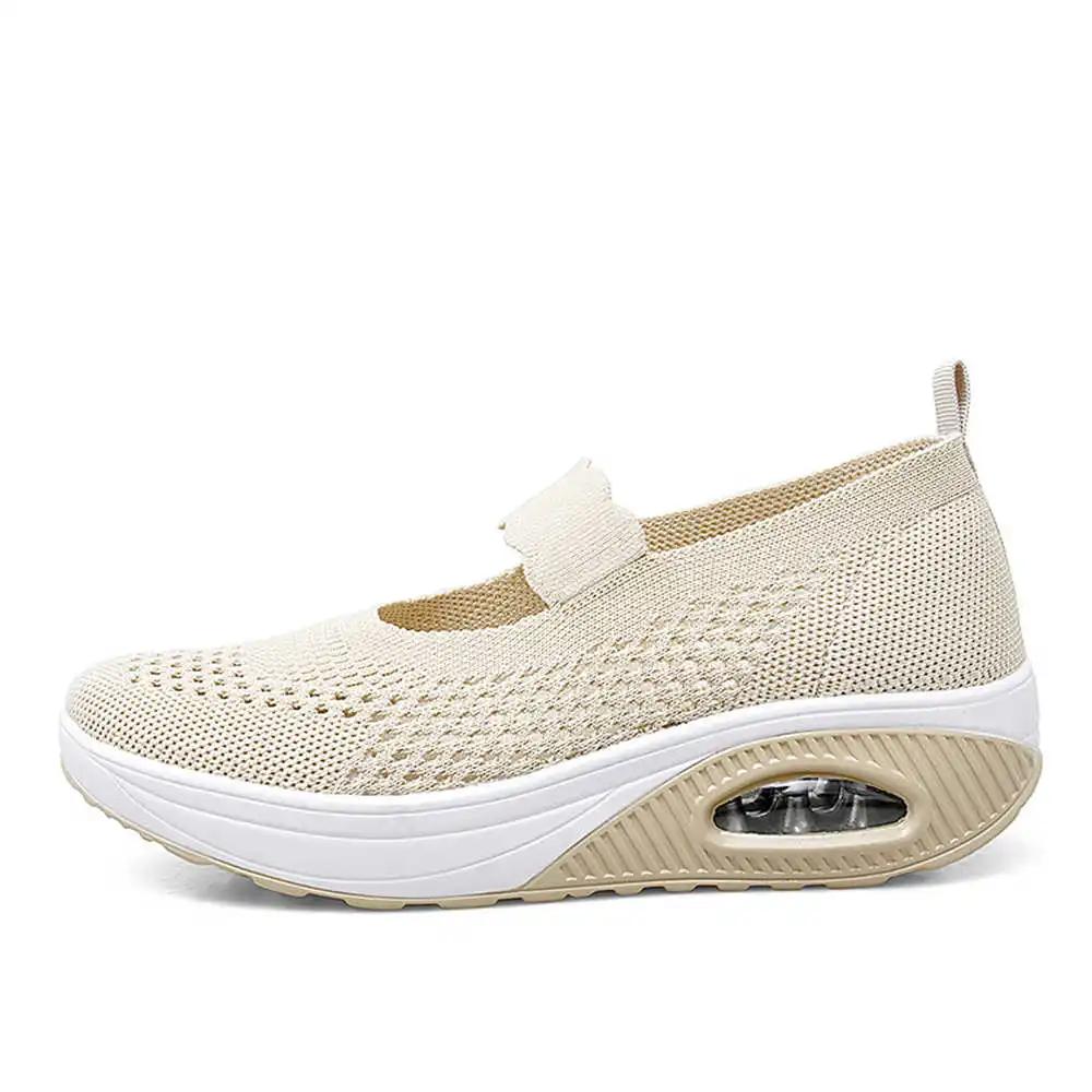 Fashion 35-39 Lace-free Yellow Tennis Vulcanize White Sneakers Womens Outdoor Sports Shoes Type Brand Name Pretty Workout Loafter