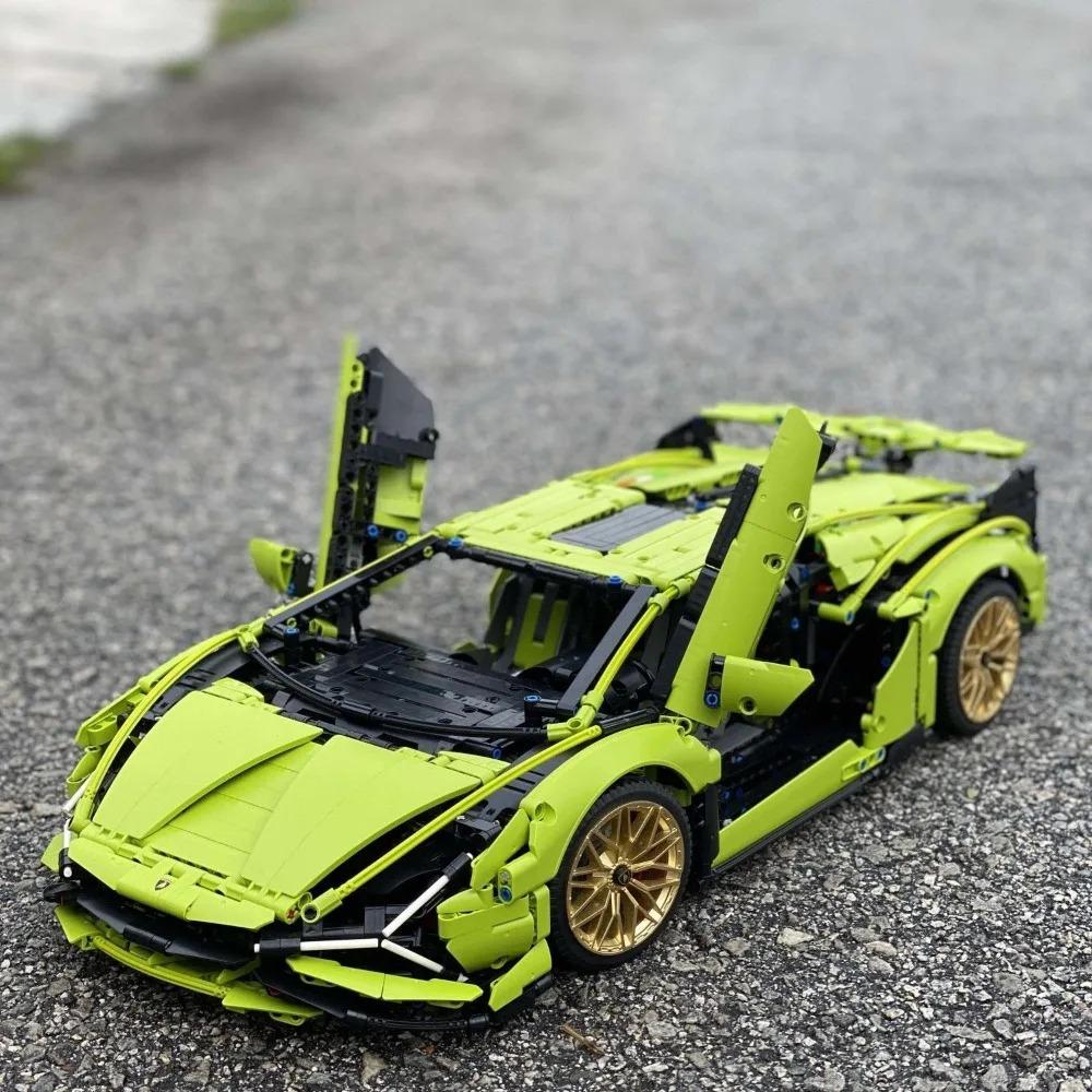 3696Pcs High-Quality Racing Car Construction Model Kit, Assembly Construction Plaything Present For Adults, Young Boys & Collectors