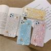 Glitter Epoxy Suitable For Iphone16 Phone Case 17Pro Crystal Bracelet 14/13 Soft Xr Creative Max Tide X