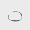 Gagge Titanium Steel Cold-Style Plain Ring Bracelet - High-End Simple Fashion Accessory for Women