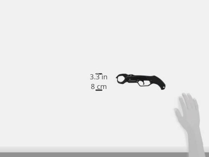 Shimano Fish Grip R Black Scissor Knife UE-302T