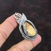 Brecciated Mookaite Pendant Unique Jewelry 925 Sterling Silver Pendant Ethnic Gemstone Jewelry Handmade Pendant Gift For Wife Decent Jewelry