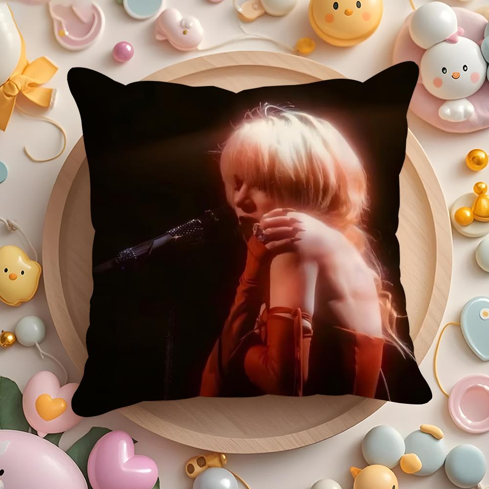 

Carly Rae Singer J-Jepsen Cushion Cover Home & Car Multi-Scene Pillow Cover - Reversible, Soft & Durable for Daily Use 30cmx30cm