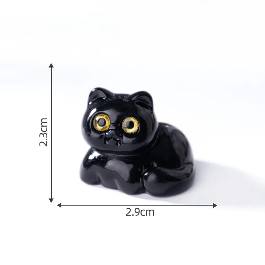 1Pcs New Cute Resin Halloween Black Cat Series Flat Back Fit Phone Deco Parts Embellishments For Hair Bows Accessories