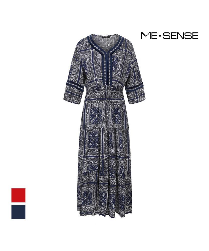 MESENSE Tassel Pattern Dress_Mb46Opsg09Z
