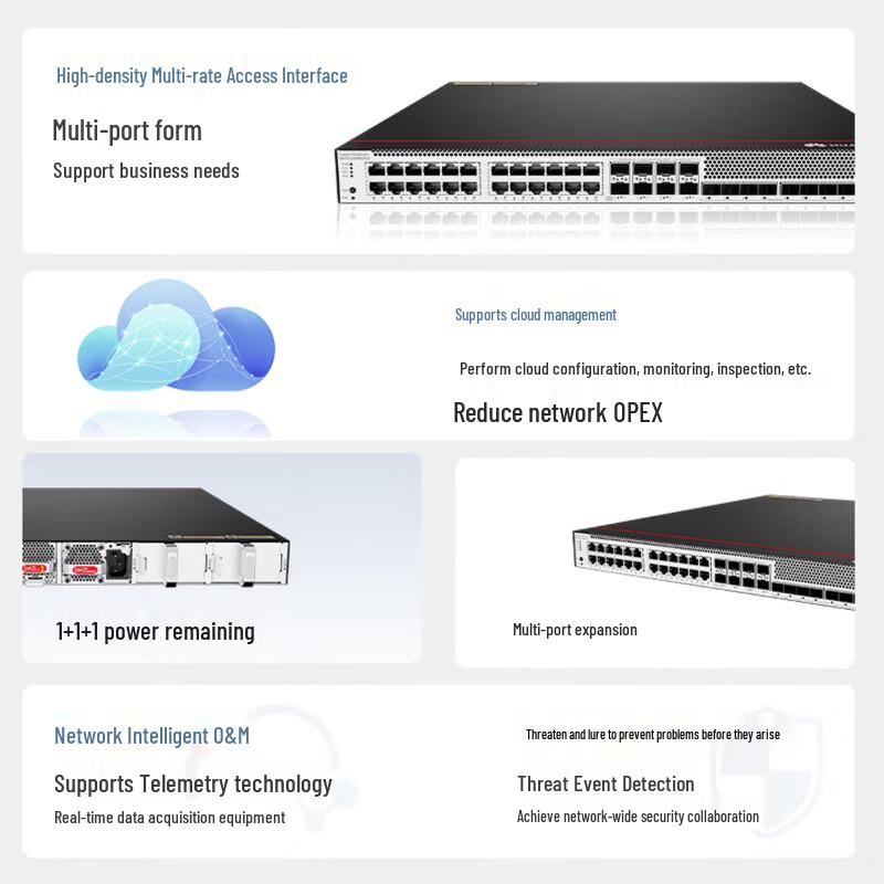 Huawei S5755-S Enterprise Managed POE Switch