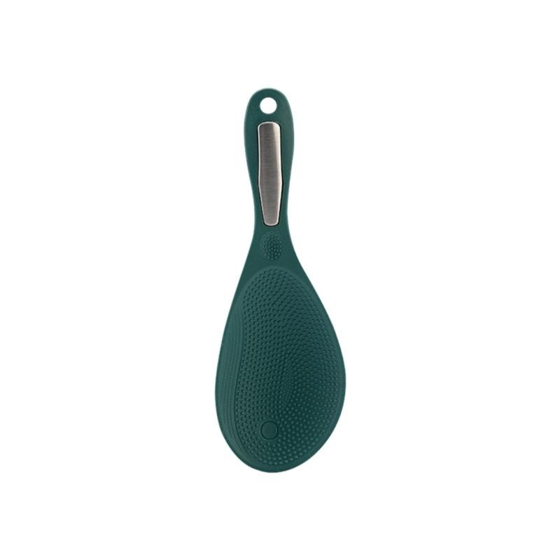 Plastic Rice Serving Spoon Antistick Surfaces Heat Resistant Safe Ergonomic Grip Paddle For Hot Meals And Steaming Pot