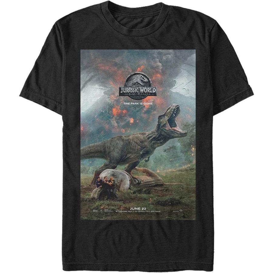 Jurassic World Fallen Kingdom Young Men s Short Sleeve Tee Shirt XXXXXL разноцветный
