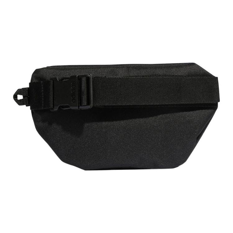 Adidas Adjustable Waist Belt Buckle Closure Polyester Waist Bag Regular Men Waist Bag Black White HT4777