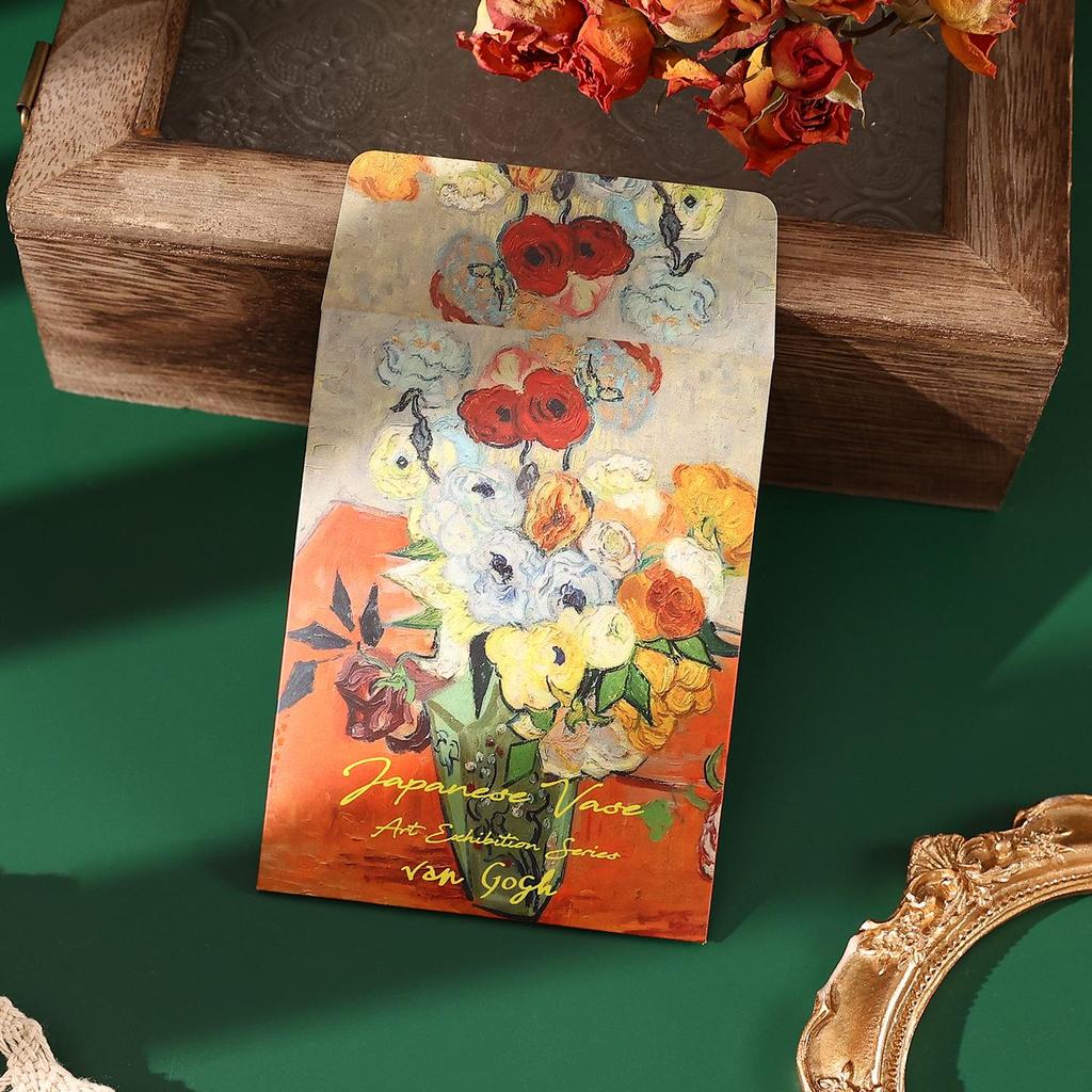 Van Gogh Retro Mini Envelopes & Greeting Card Holder for Journals & Love Letters