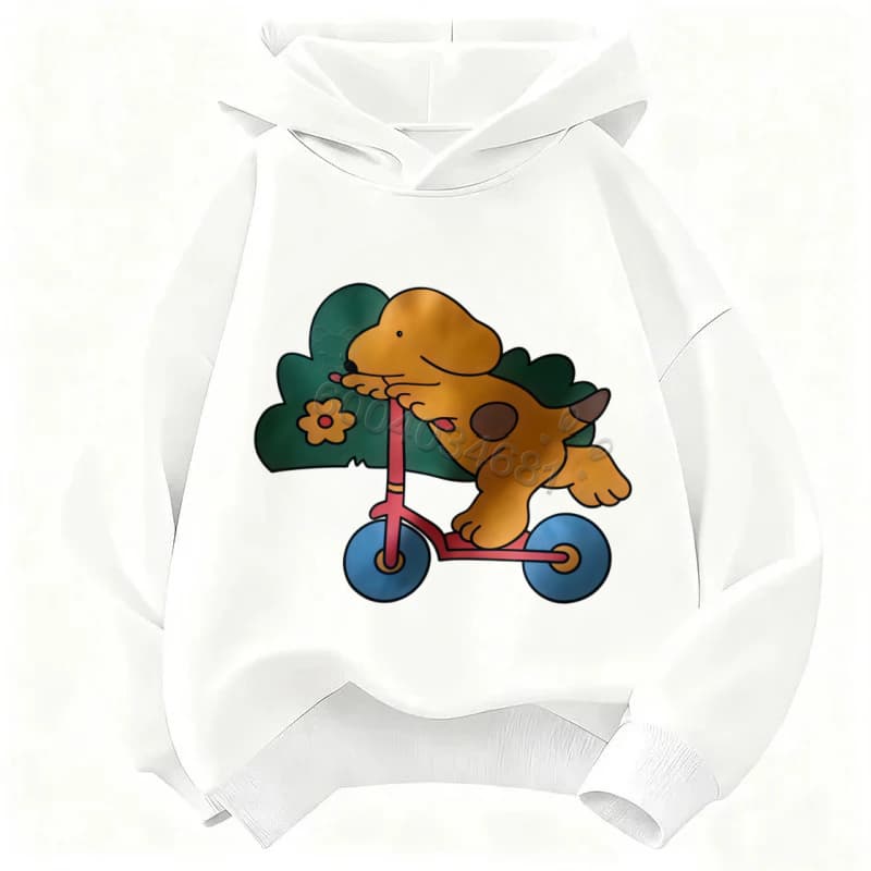 Neuestes Modell - Lässiger Kinder-Kapuzenpullover mit langen Ärmeln. Warmes und bequemes Kapuzenshirt für Winter/Frühling.