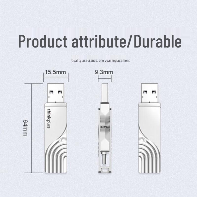 Lenovo Thinkplus TPCU301 Dual-Interface Flash Drive
