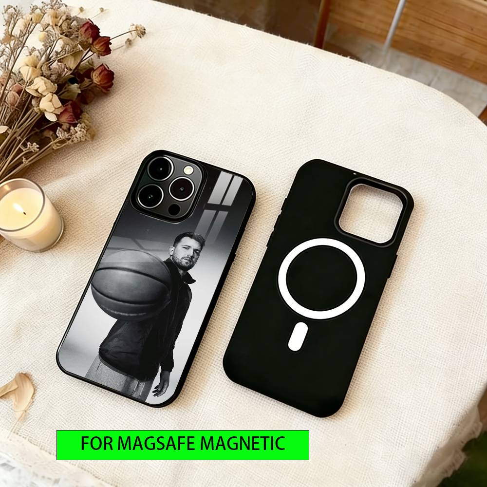 

Luka Doncic Phone Case For iPhone17,16,15,14,13,12,11 Plus,Pro Magnetic For Magsafe Wireless Charging iPhone15