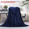 Simple Oversized Solid Color Soft Plush Blanket For Napping Sofa And Use Bedroom