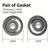 Stainless Steel Sawer Blade Bushing Arbor Spacer Adapter Set 19Pcs Reducer Rings For Different Arbor Hole Size