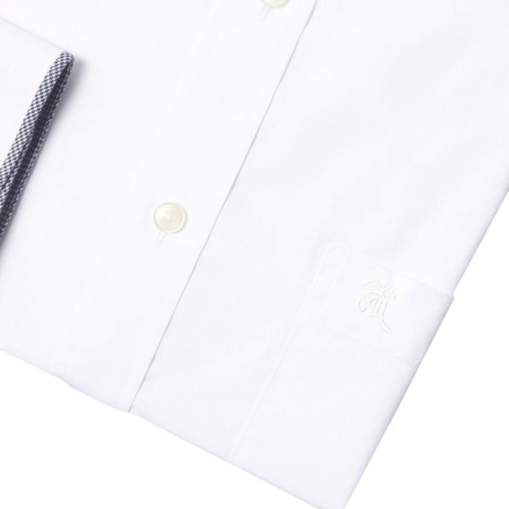 Countess Mara Cotton Blend Combi Color Cuff Point Business Shirt Cdc3b13010a007g