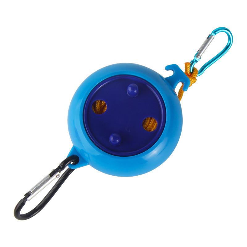 Tragbare einziehbare Wäscheleine für Außen, Innen, Reise, Hinterhof, Camping