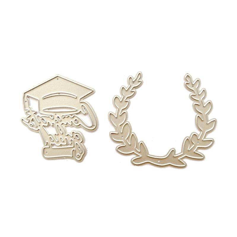 Metal Die Cuts Graduation Embossing Stencil Cutting Dies for Card Making Scrapbooking Paper Craft DIY Template Handmade