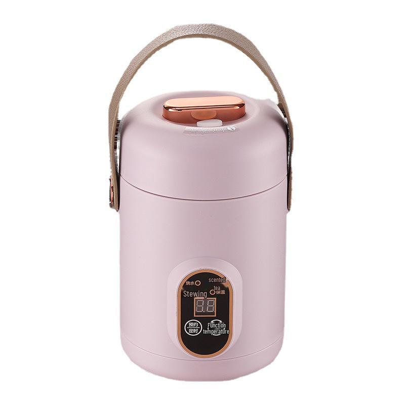 Wielofunkcyjny elektryczny garnek do duszenia 1,2 l do gotowania zupy i owsianki - styl Douyin