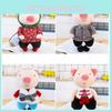 Adorables peluches en forme de couple de cochons, douces et moelleuses, cadeau idéal pour votre copain. Disponibles en 15 cm, 50 cm et 28 cm.