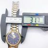 Used 408 SEIKO Men's Watch Quartz Working Blue Dial Combination
