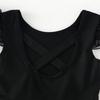 Cross Strap Ballet TuTu Dress Sequin Party Dance Dress Ballet Performance Costume  Photo Shoot