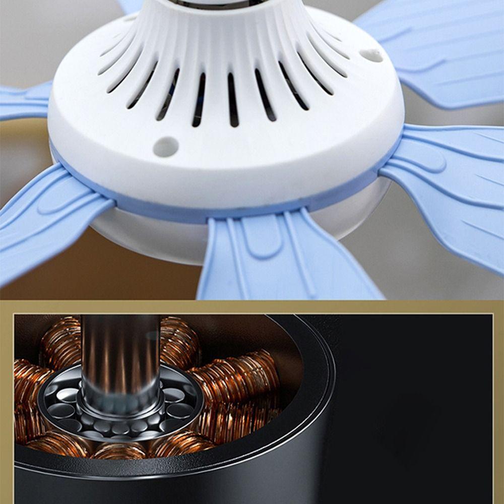 Silent For Camping Dormitory Tent Hanging Fan Ceiling Canopy Fan Usb Powered 6 Leaves