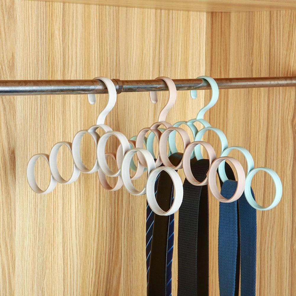 1 pc Scarf Hanger with Non-slip Round Loops
