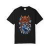 Oni Undertow Japanese Tattoo Art T-Shirt Black Front Print Comfort Colors 1717