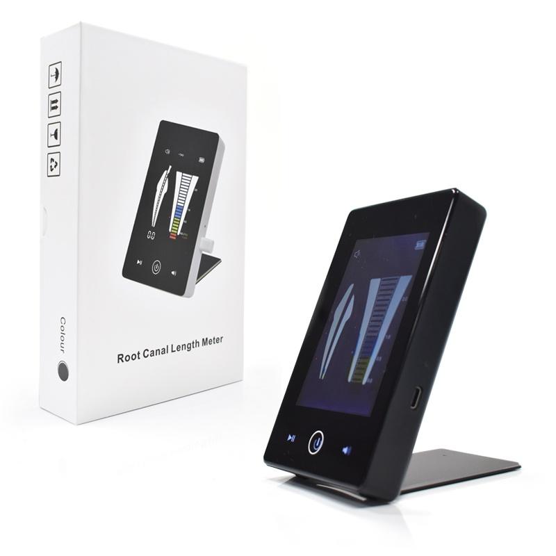 

Portable dental root canal length measuring instrument, vertex locator, LCD screen adjustable US Plug чорний