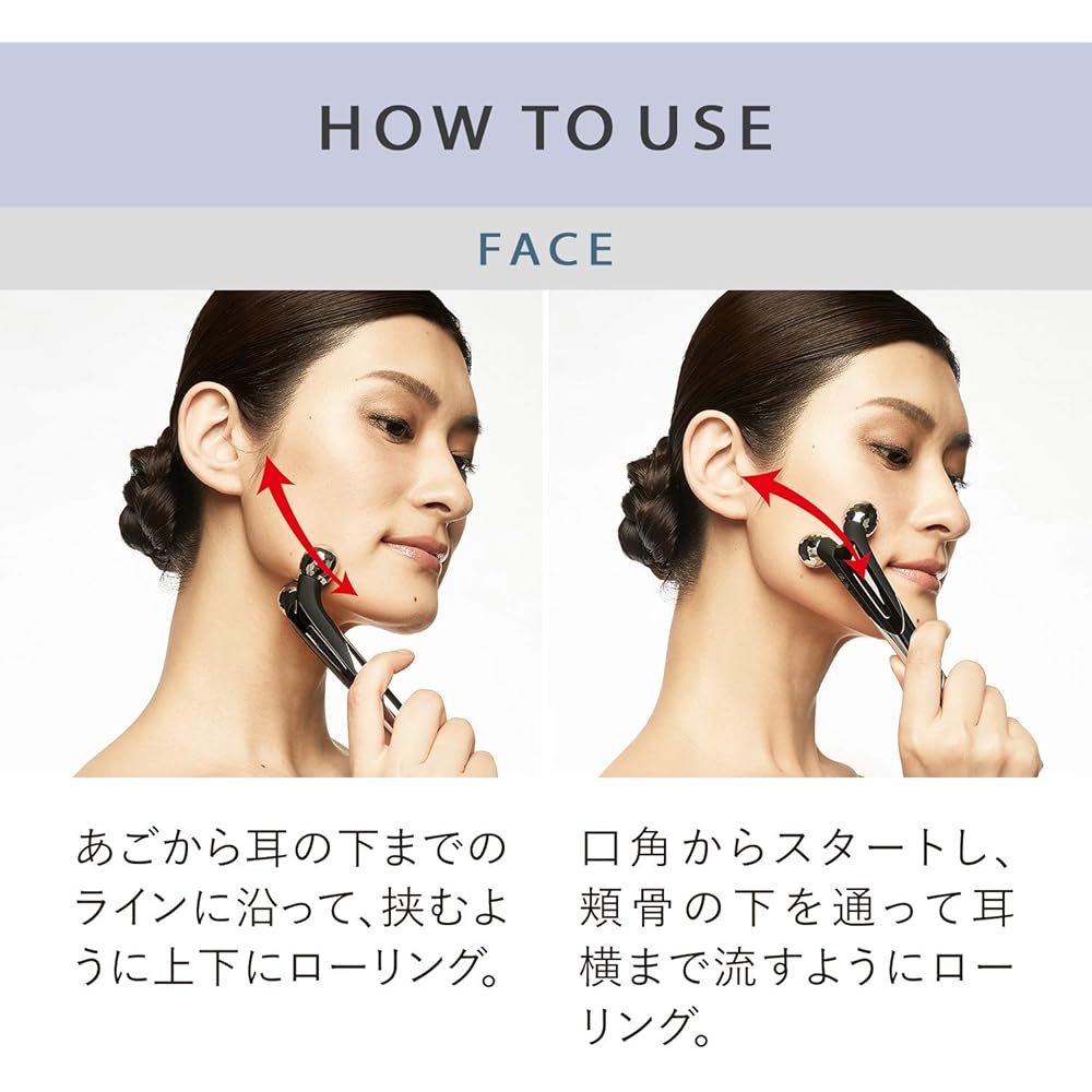 MTG ReFa Active Digit Facial Roller White  [Genuine Product]