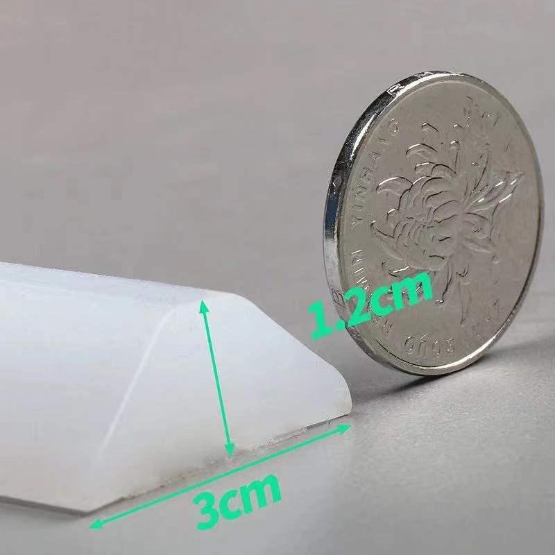 Flexible Silicone Water Barrier Strip for Dry & Wet Separation In Bathroom & Kitchen