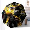 Transformers, Bumblebee Automatic Opening and Closing, 8 rib Structure Portable Umbrella, Suitable for Men and Women in All Seasons  Perfect