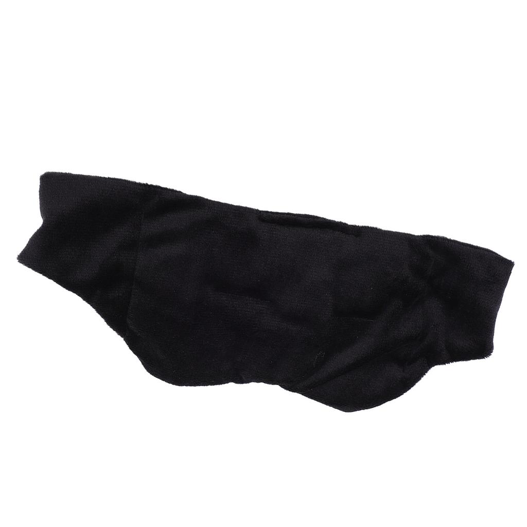 Sleeping Eye Cover Soft Comfortable Weighted Eye Cover Hook and Fastener Closure for Nighttime