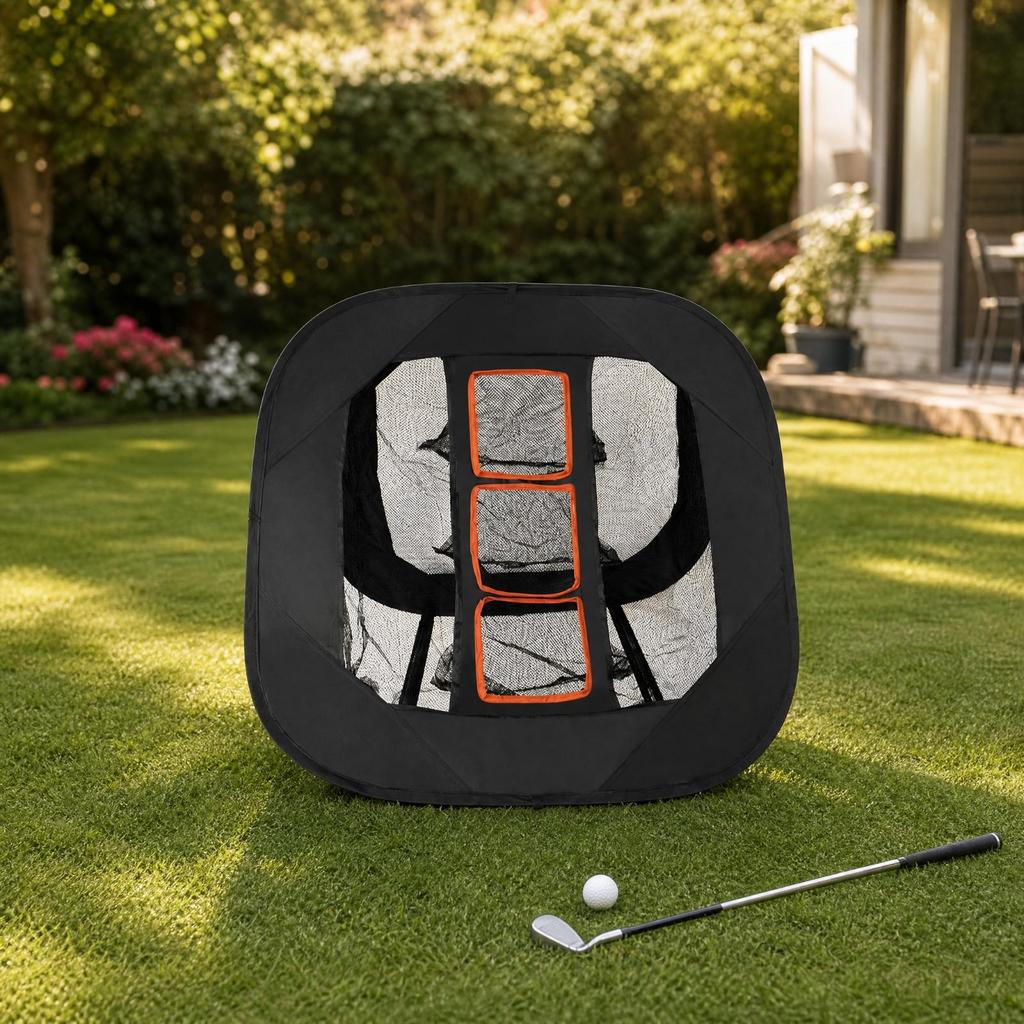 Folding Golf Practice Net Foldable Portable Sturdy for Garage