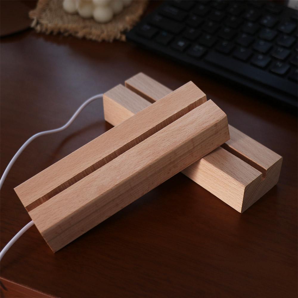 Luminous Art Decor Base Holder Stand Light Plate Base LED Lights Holder Night Light Base Night Lamp