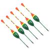 5pcs Fishing Floats Bobbers High Sensitivity Plastic Spring Oval Stick Slip Floats Fishing Tackle