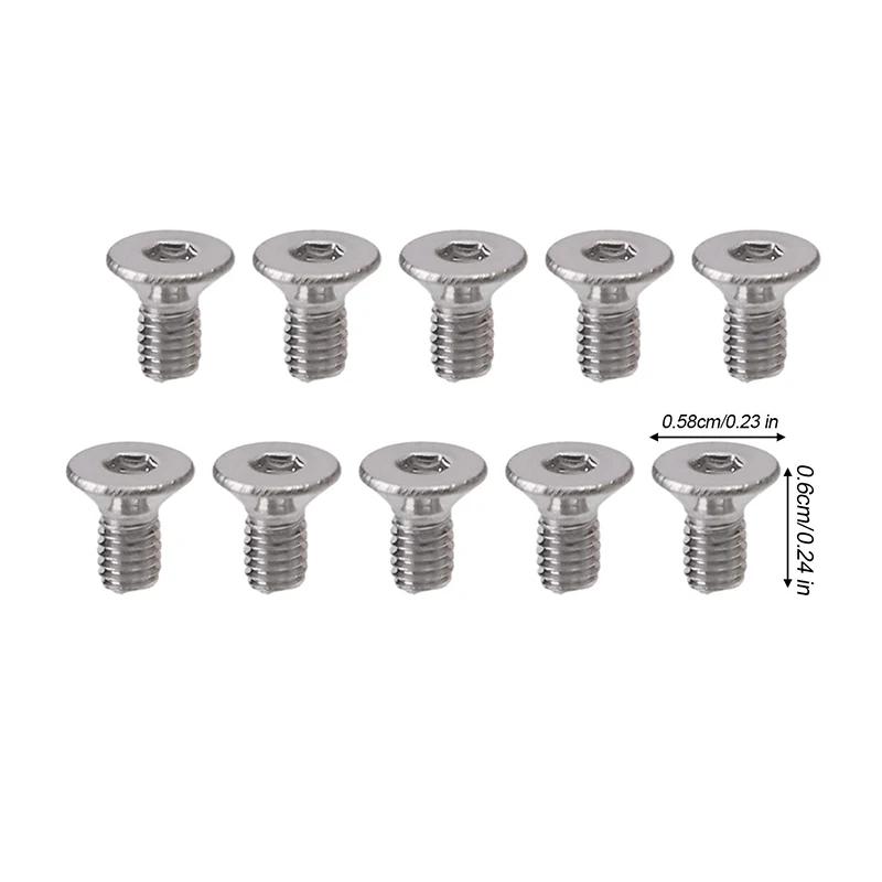 

M3 M4 Stainless Steel Hexagon Socket Flat Head Screw Heavy Duty Counterbore Hex Screw Bolts For Woodworking Hardware Fasteners 10PCS