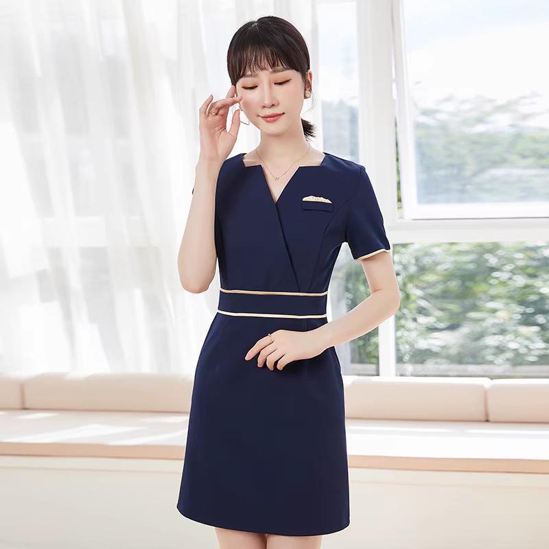 Summer Spa & Salon Technician Uniform for Beauty, Nail Art, Massage, and Skin Care