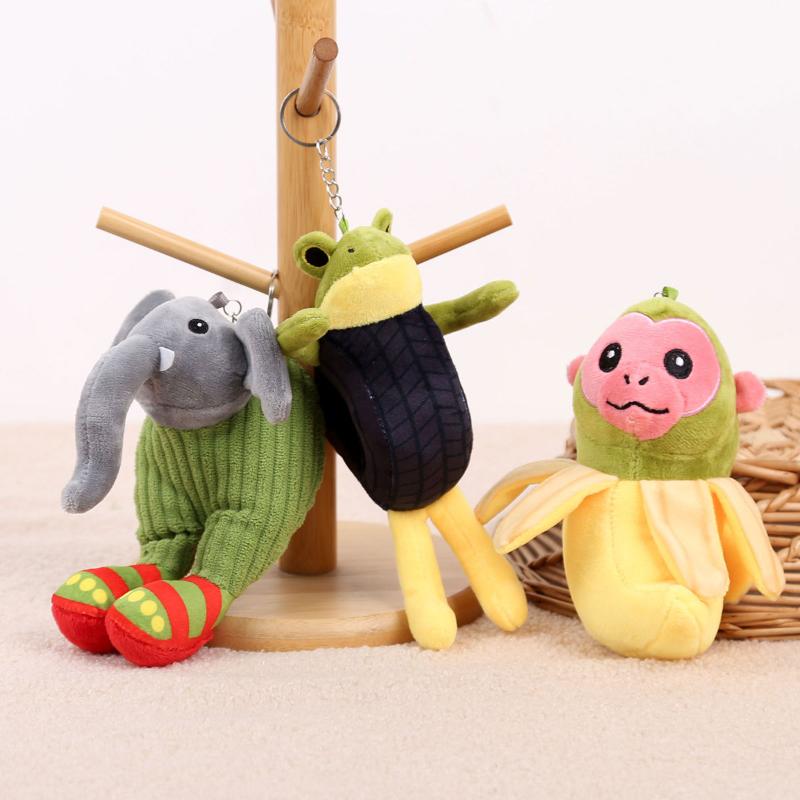 Al Tralalelo Tralala Shark Plush Keychain Tungtungtung Doll Stuffed Soft Toys Bag Pendant Hanging Decoration Birthday Gift