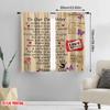 2pcs,2D Plane Printing Creative Curtains Love Letter Quilt Polyester Easy Install (without Rod) Art Deco Festive Perfect for