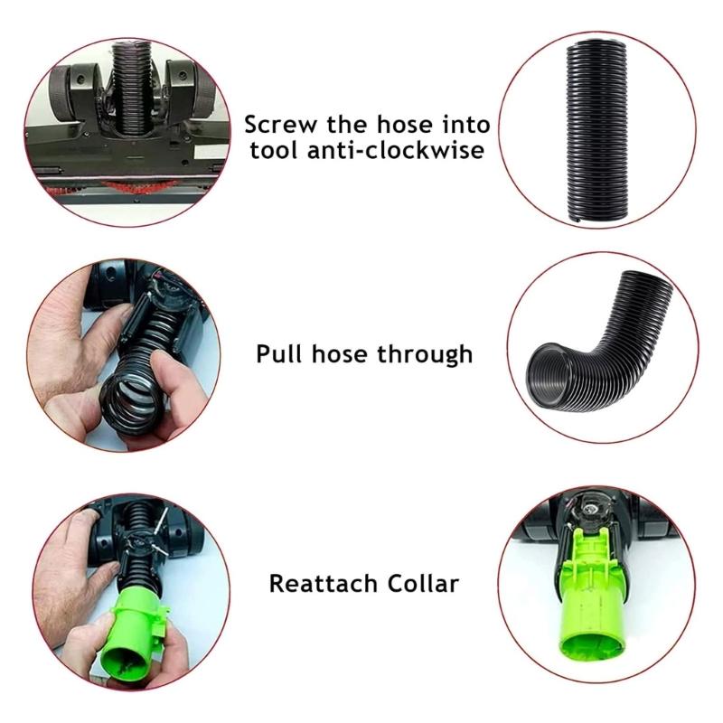 Easy To Installs Hose Spare Part Vacuum Cleaner Accessories Replacement Hose Smooth Flow Hose for HV300 HV322 HV320