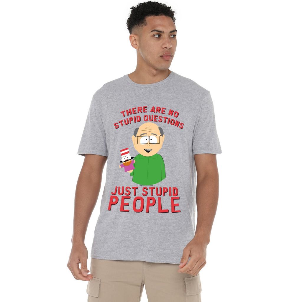 South Park Mens Mr Garison Heather T-Shirt
