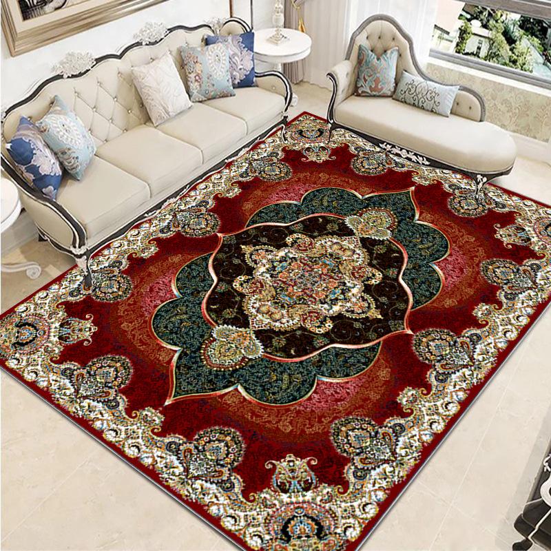 Tapis Persan Maison Vintage Bohème Tapis de Salon Tapis de Bureau