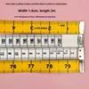 Thick Tailor Tape Measure - Retractable with Snap, Inch & Centimeter Scale for Measuring Height & Waist